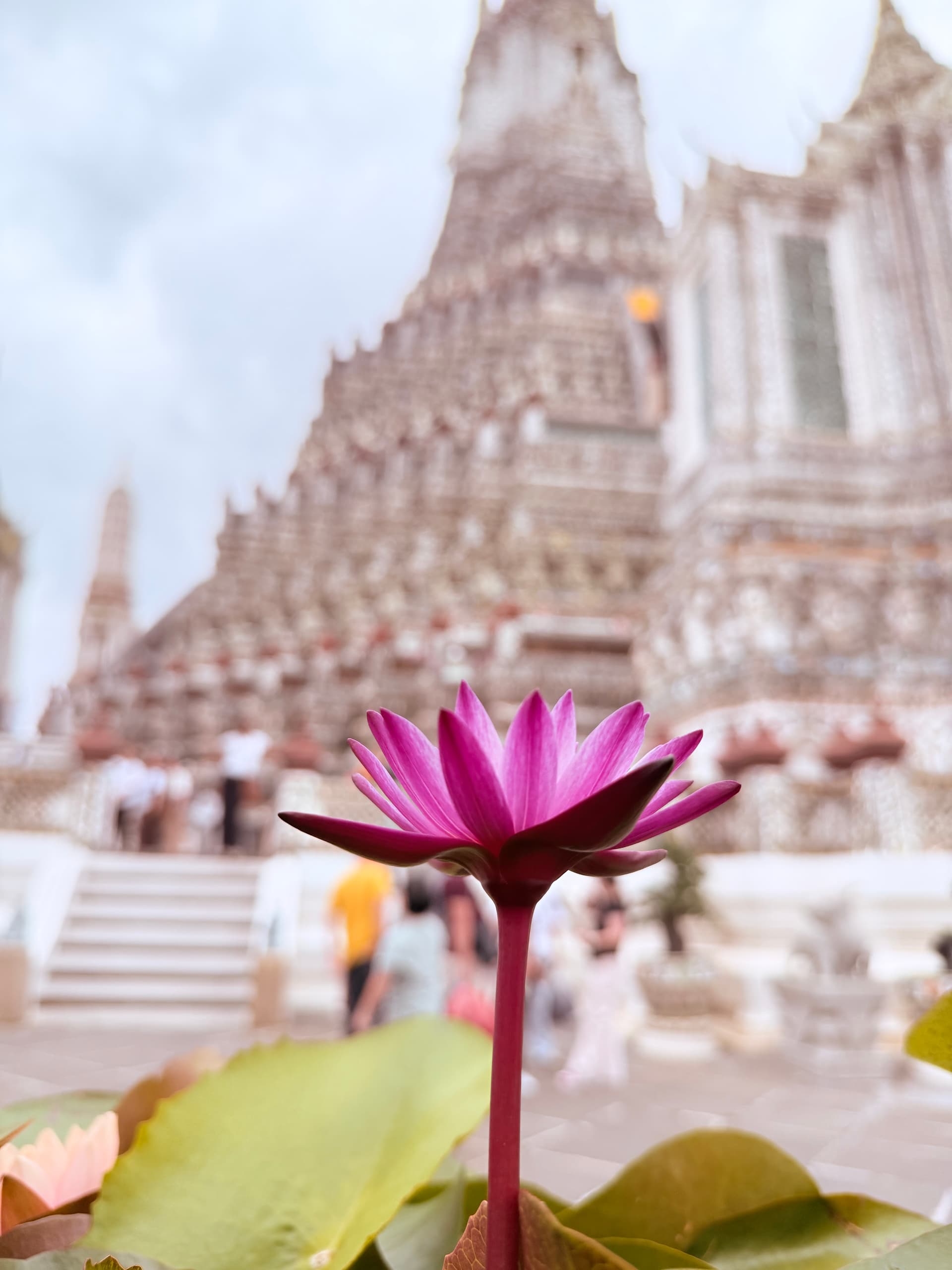 The majestic Wat Arun Temple in Bangkok, Thailand